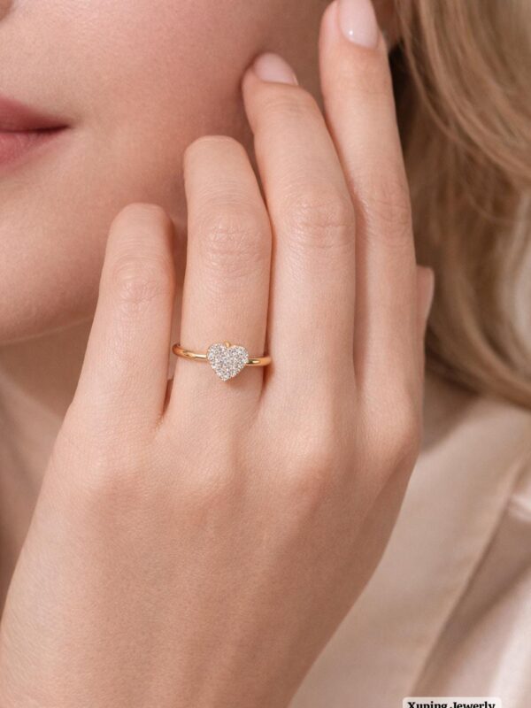 06dd7755-d679-49dc-9d47-2d650df3b9c8 anillo tallas 7,8 corazon circones xuping jewerly rose