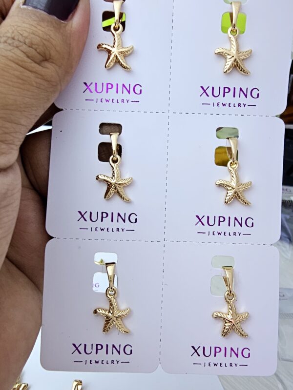 dije estrella de mar ⭐️ xuping jewerly rose,  marino