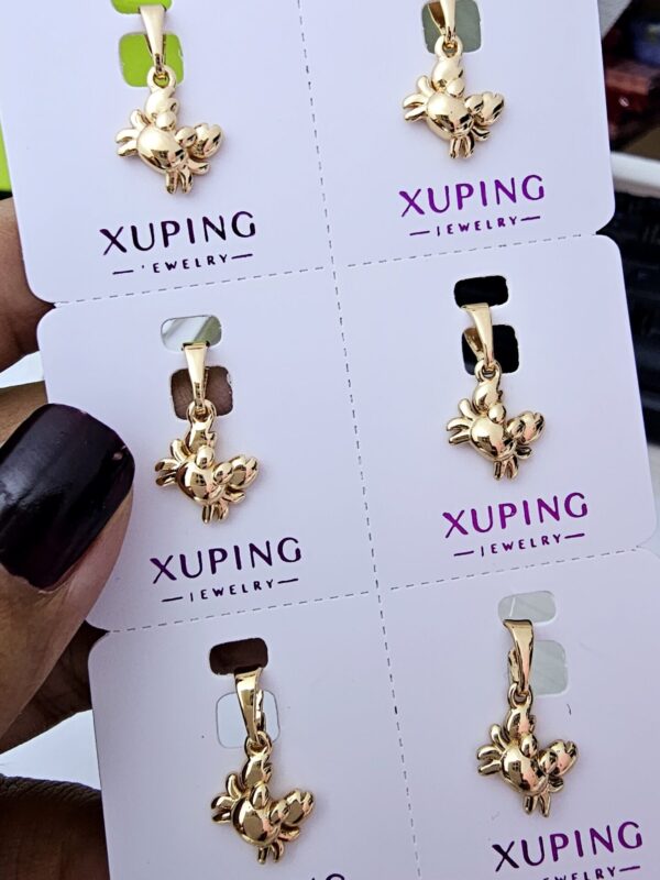 Dije cangrejo 🦀 xuping jewerly rose,  marino