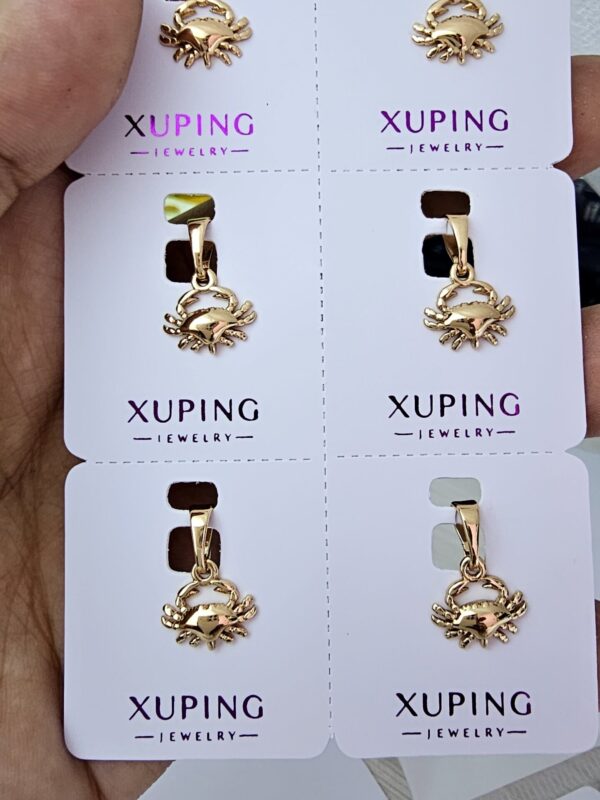 Dije cangrejo 🦀 xuping jewerly rose, marino