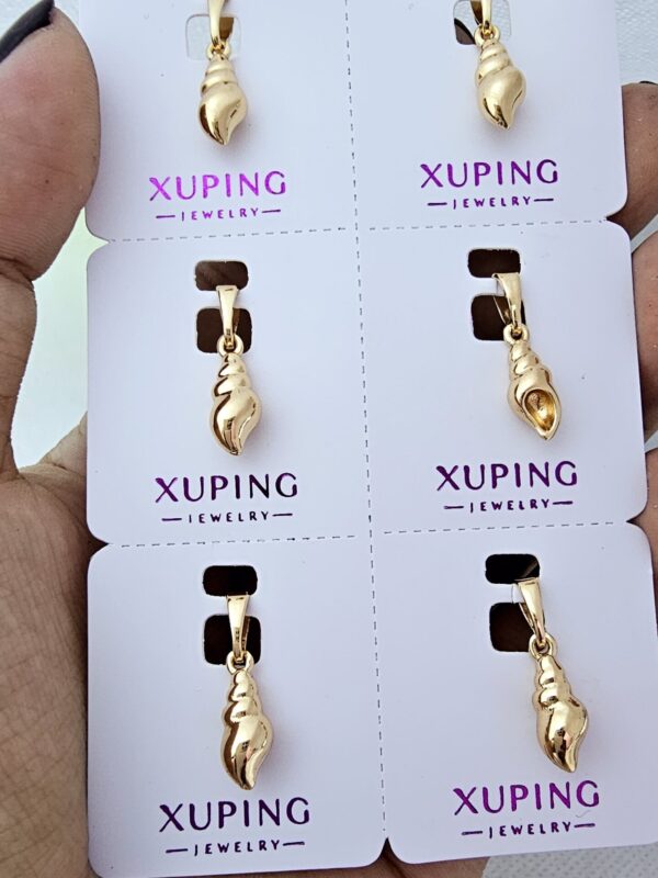 Dije caracola conchita de mar 🐚 xuping jewerly rose,  marino
