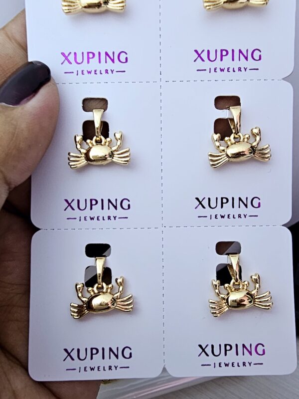 Dije cangrejo 🦀 xuping jewerly rose, marino