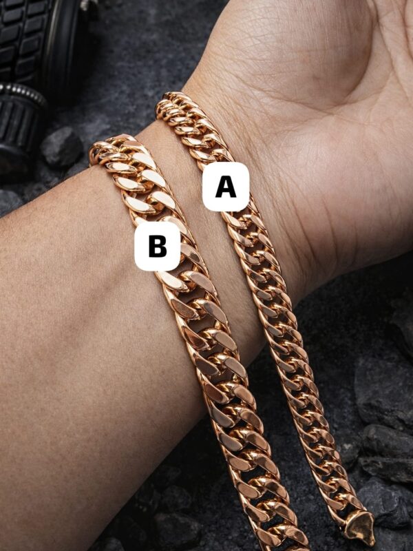 pulsera panzer xuping jewerly rose