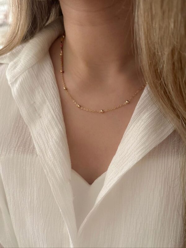 38f114af-8146-42bd-b8d6-ff8331221884 cadena 45cm billas xuping jewerly rose