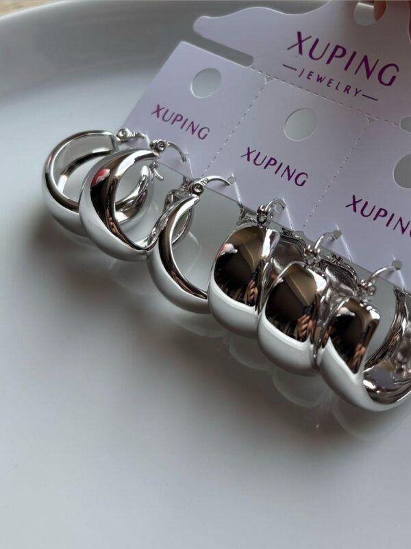 canoa chunky xuping jewerly plateado