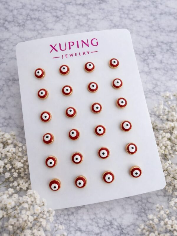 arete ojo turco xuping jewerly rose