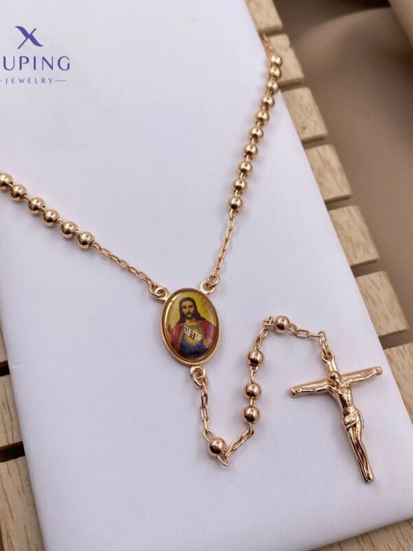 rosario 60cm/4mm xuping jewerly rose