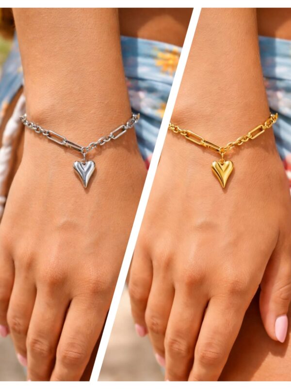 WhatsApp Image 2026-03-02 at 7.41.20 PM pulsera corazon + extencion acero dorado