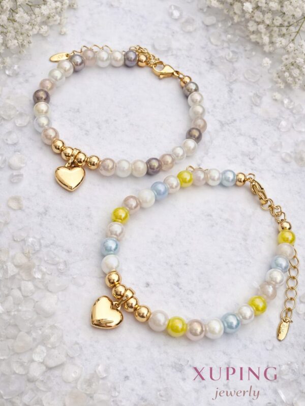 pulsera perla checas xuping jewerly rose