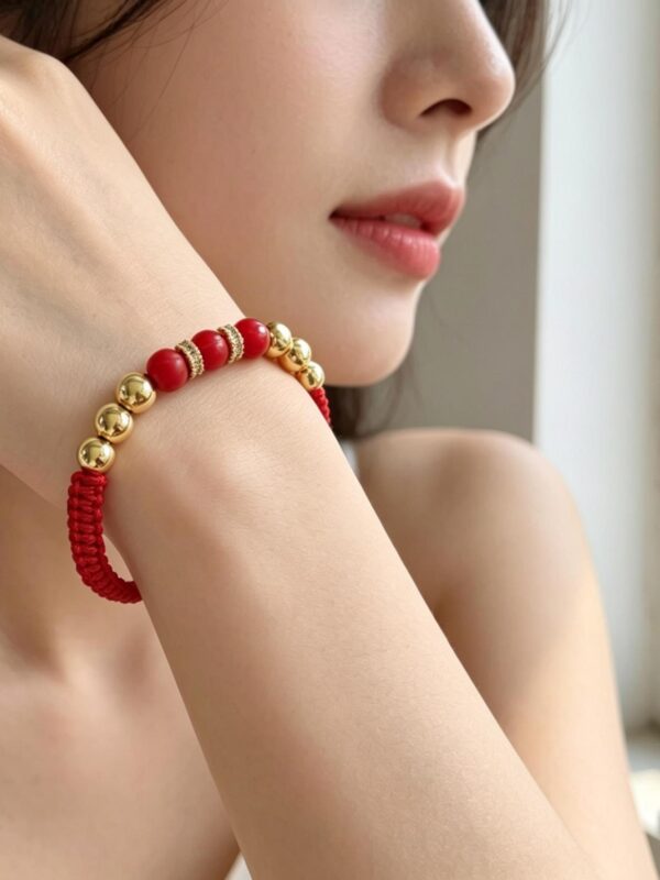 0026ea5c-b491-4e1d-aa3a-a8e54e6abf2c pulsera hilo chino rojo rodio dorado