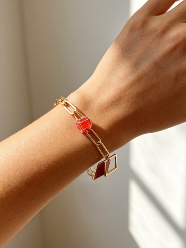 pulsera jing jing xuping jewelry rose
