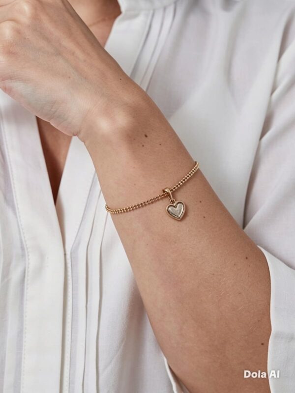 pulsera corazon xuping jewelry rose