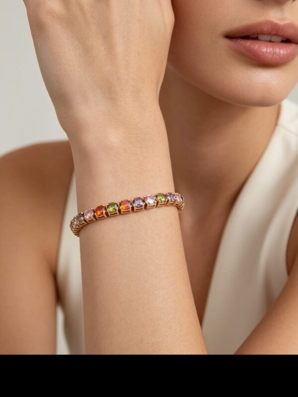 pulsera multicolor xuping jewerly rose