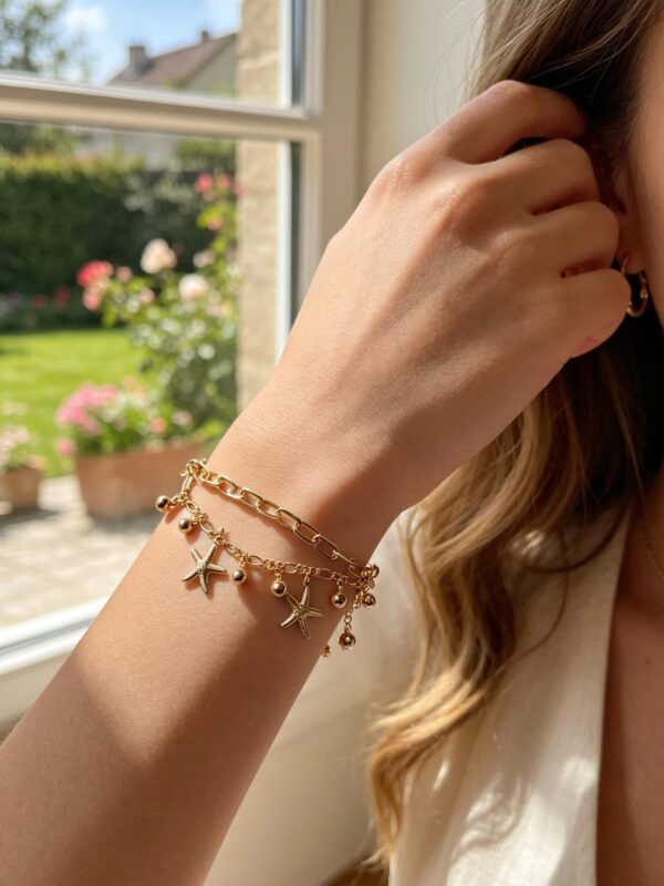 2026/05/1000434641.jpg pulsera doble caída estrellas de mar xuping jewelry rose