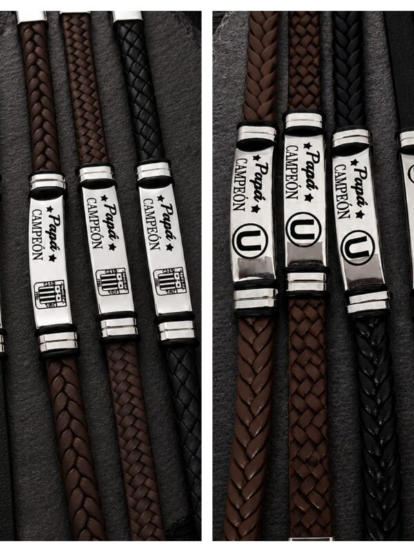 8622a2ed-93f0-48d5-916d-6b6801a127e3 pulsera grabada equipos acero plateado