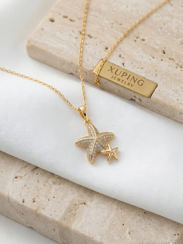dije estrella de mar xuping jewerly rose