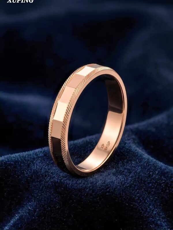 Anillo unisex/caballero xuping jewerly rose(T6,T7,T8,T9,T10,T11,T12)