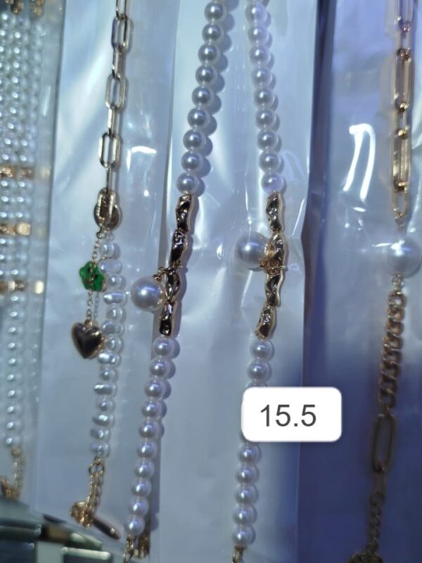 pulsera perlas xuping jewerly rose