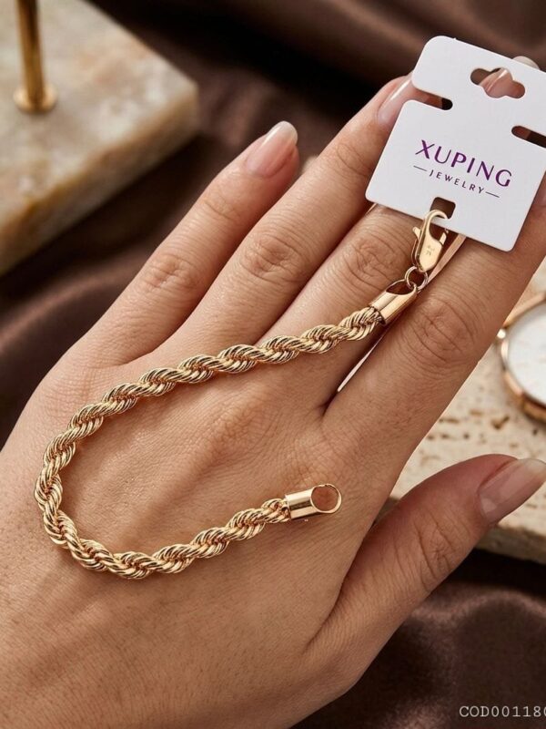 pulsera cuerda entregada xuping jewerly rose