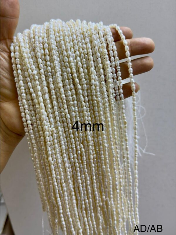 tira perlas de rio naturales (no acrilicas)