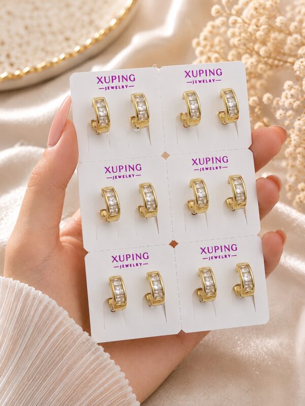 89697ae2-7d18-4118-af15-feab05f5aa8f arete 1cm dorado xuping jewerly rose