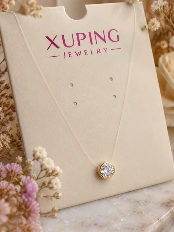 c7fe18e8-a06d-4e30-b95d-297c3a962a5e collar invisible xuping jewerly rose , fantasma, unto de luz